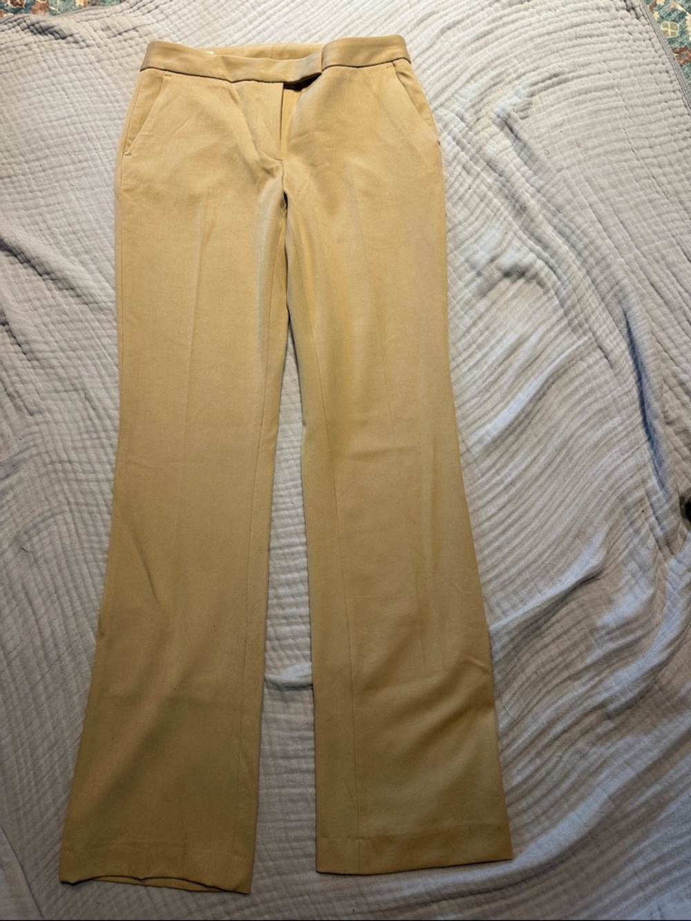 Women's Tailored Wide-Leg Pants in Camel